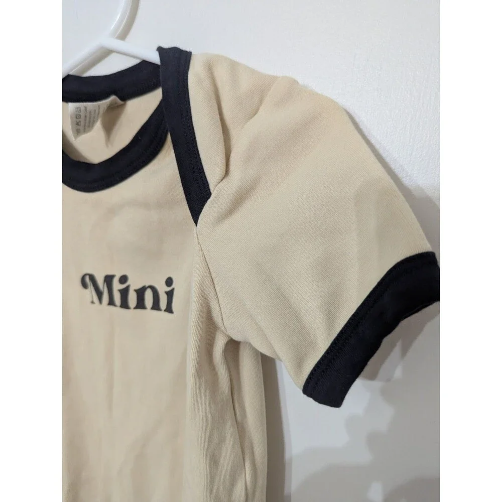 NWOT Kate Quinn Organic Cotton 'Mini' Bodysuit size 18-24 Months